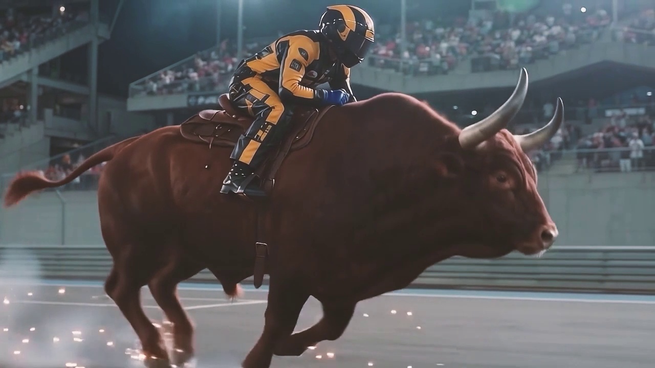 Red Bull Commercial - Bull Rider Sprint